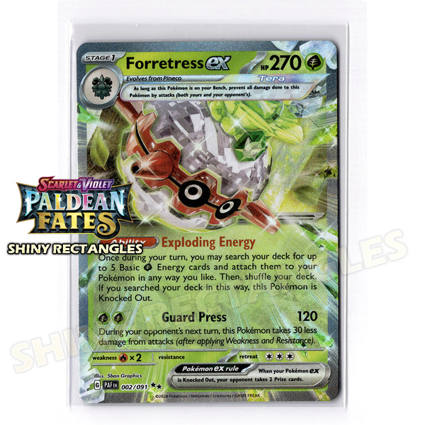 002/091 - Forretress EX - Holofoil