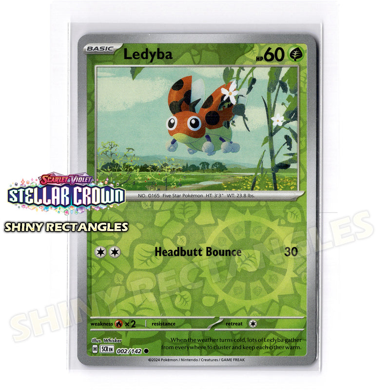 002/142 - Ledyba - Reverse Holo