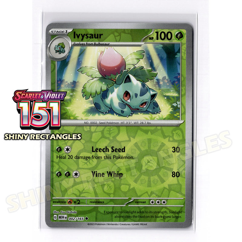 002/165 - Ivysaur - Reverse Holo