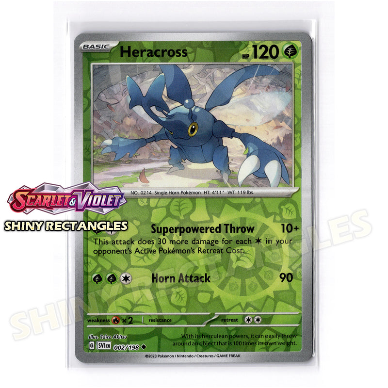 002/198 - Heracross - Reverse Holo