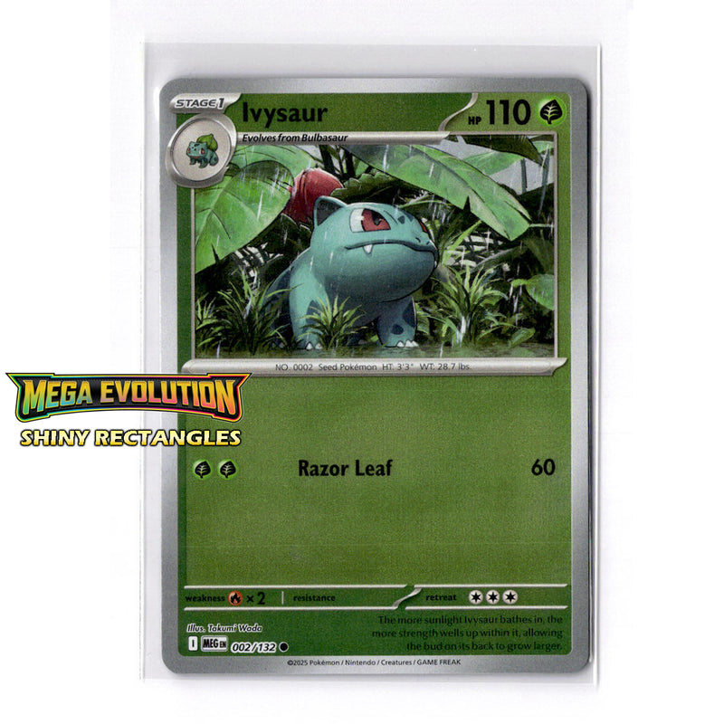 002/132 - Ivysaur - Reverse Holo