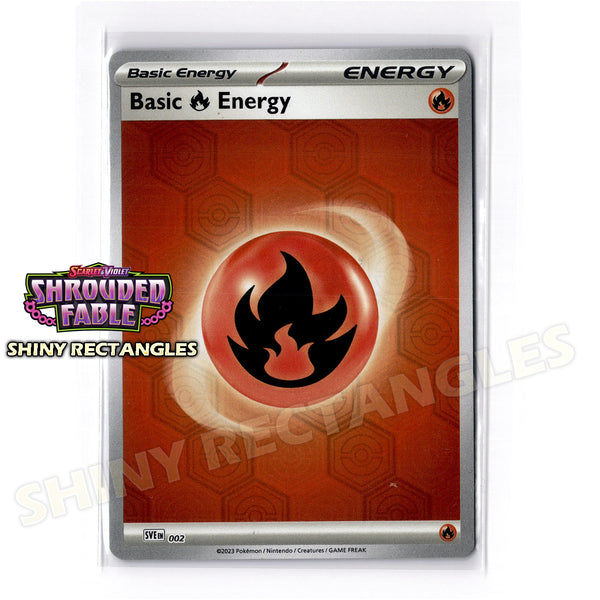 2 - Basic Fire Energy - Reverse Holo