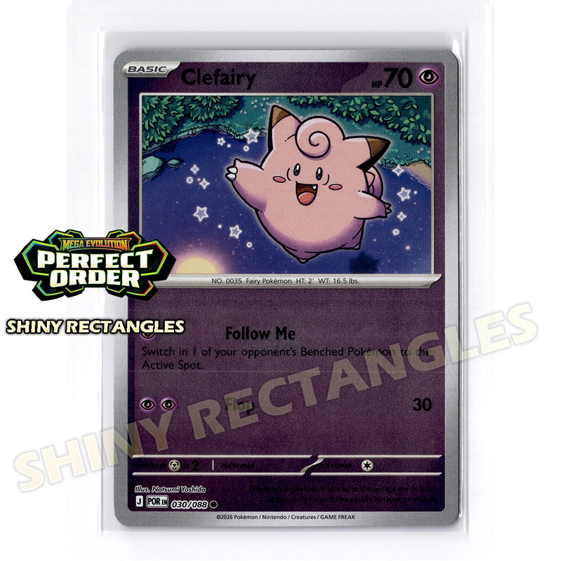 030/088 - Clefairy - Reverse Holo