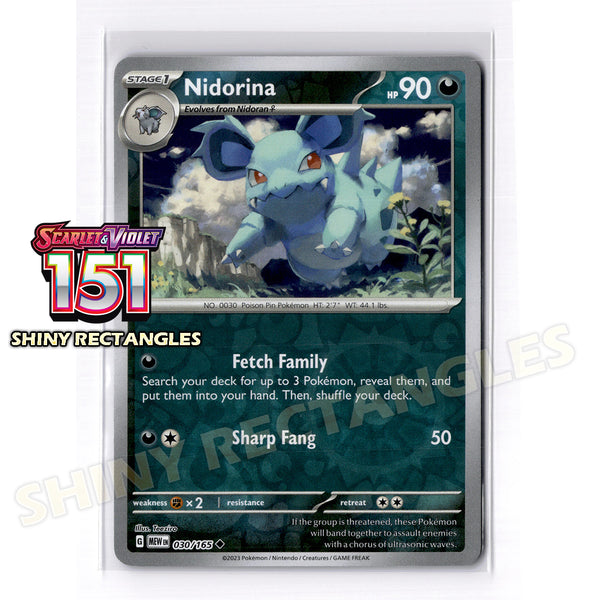 030/165 - Nidorina - Reverse Holo