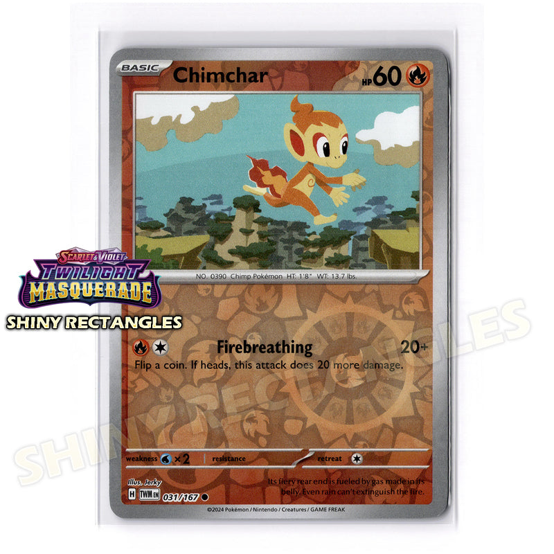 031/167 - Chimchar - Reverse Holo