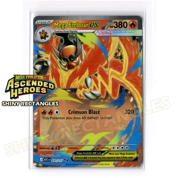 031/217 - Mega Emboar EX - Holofoil