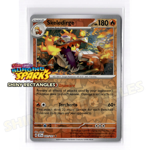 031/191 - Skeledirge - Reverse Holo
