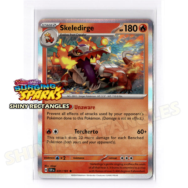 031/191 - Skeledirge - Holofoil