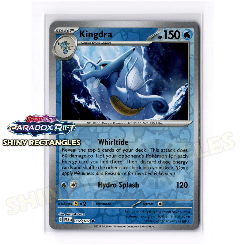 032/182 - Kingdra - Reverse Holo