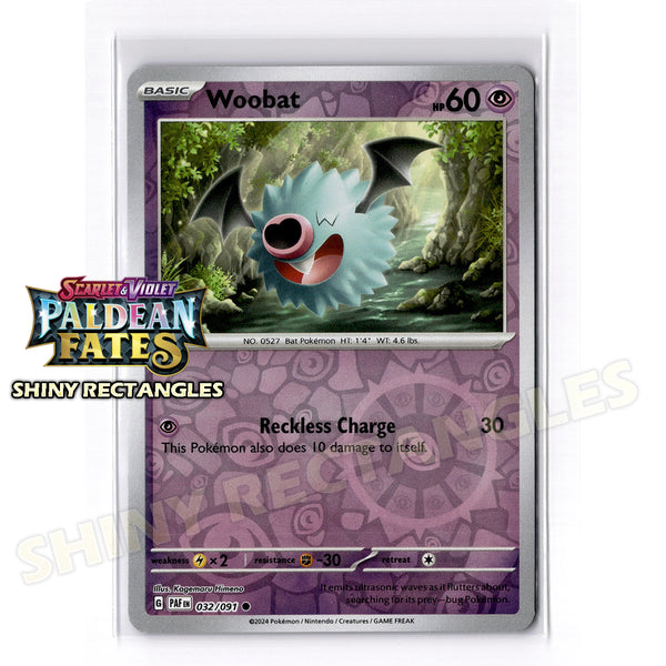 032/091 - Woobat - Reverse Holo