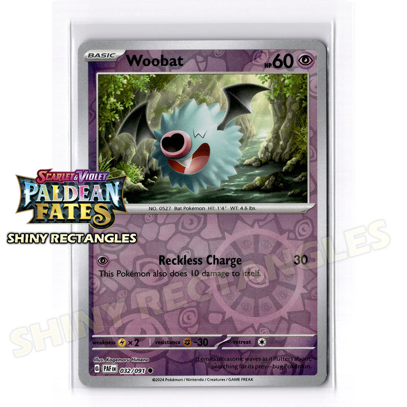 032/091 - Woobat - Reverse Holo
