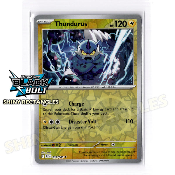 033/086 - Thundurus - Reverse Holo