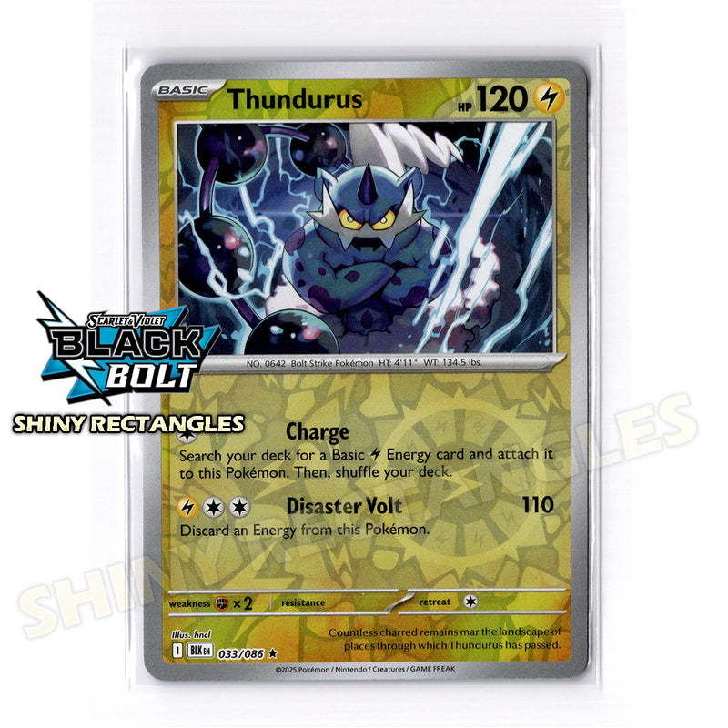 033/086 - Thundurus - Reverse Holo
