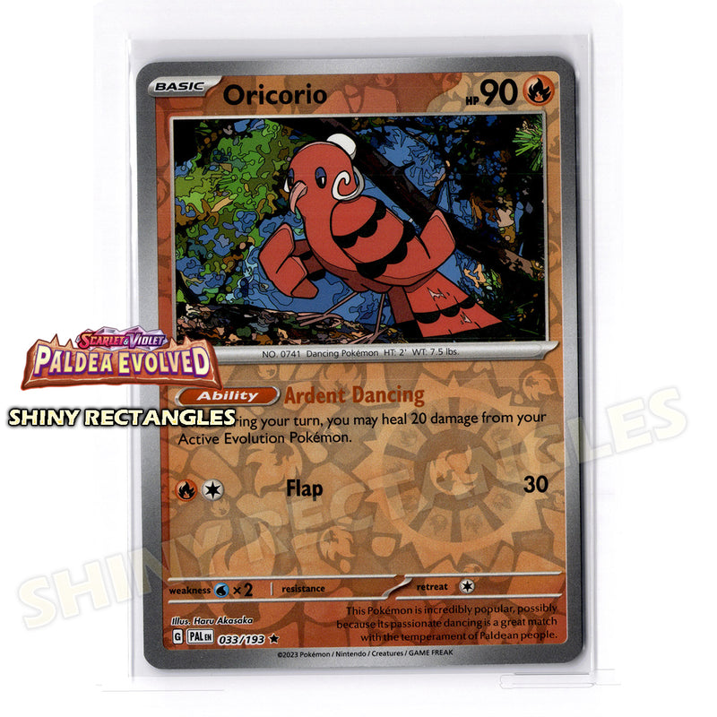 033/193 - Oricorio - Reverse Holo