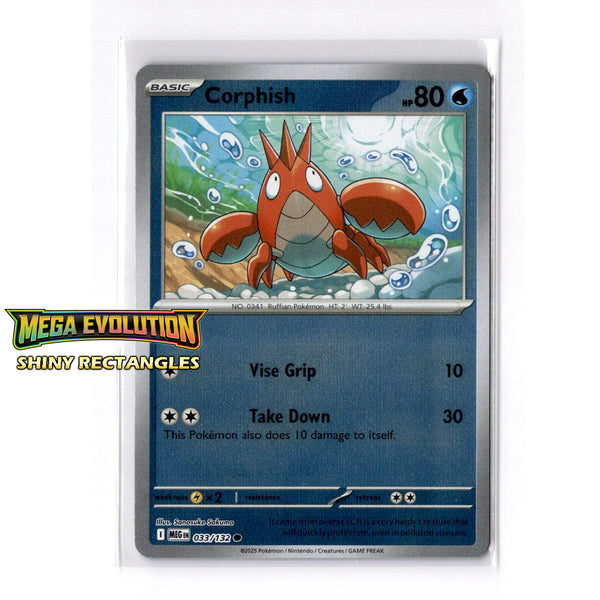033/132 - Corphish - Reverse Holo