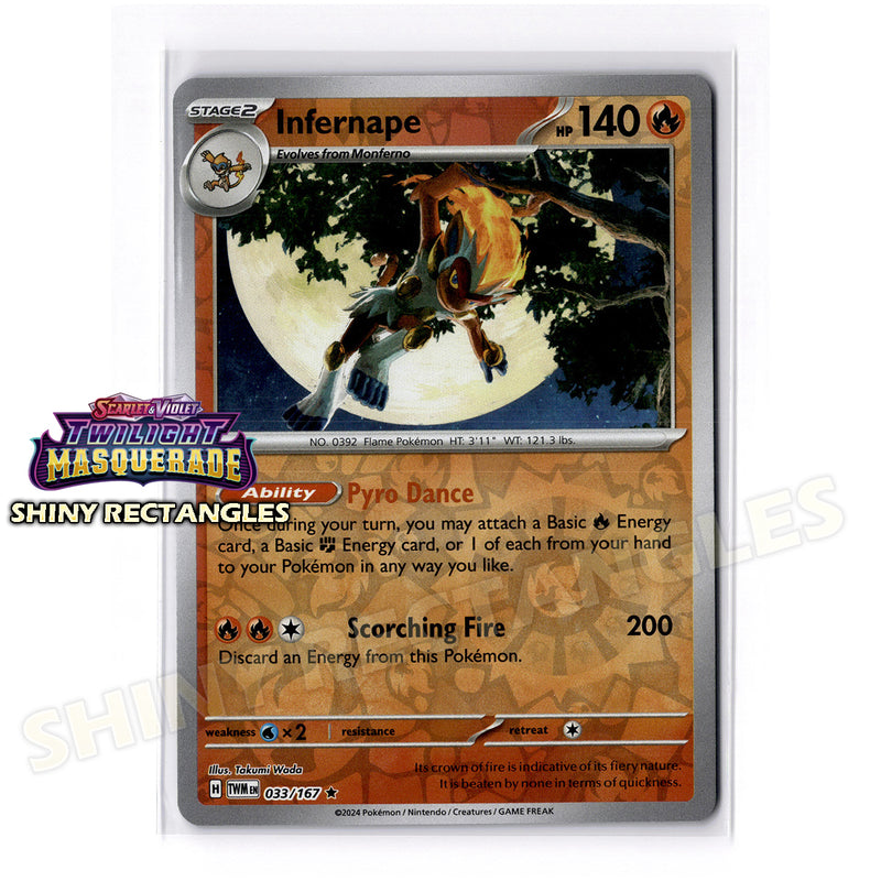 033/167 - Infernape - Reverse Holo
