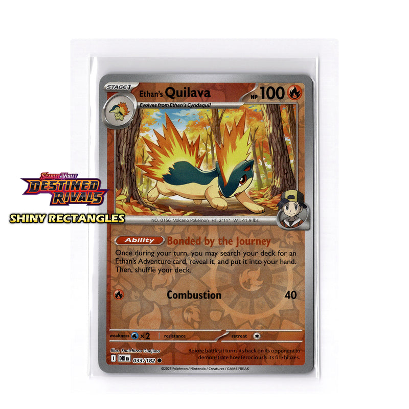033/182 - Ethan's Quilava - Reverse Holo