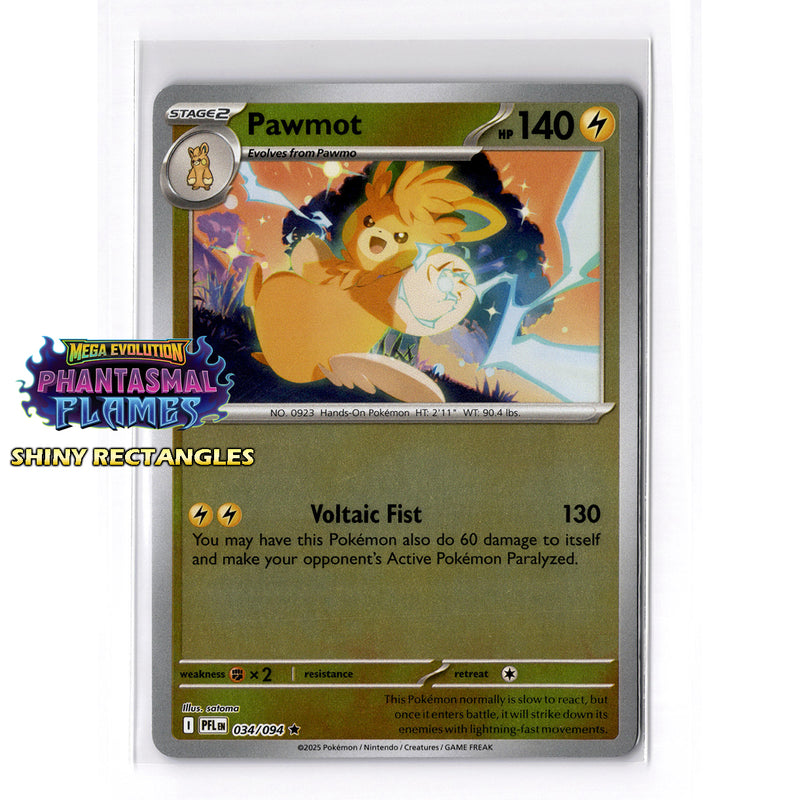034/094 - Pawmot - Reverse Holo