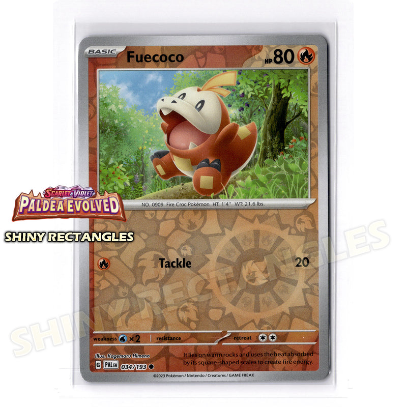 034/193 - Fuecoco - Reverse Holo