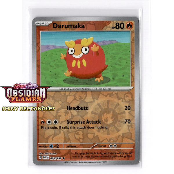 034/197 - Darumaka - Reverse Holo