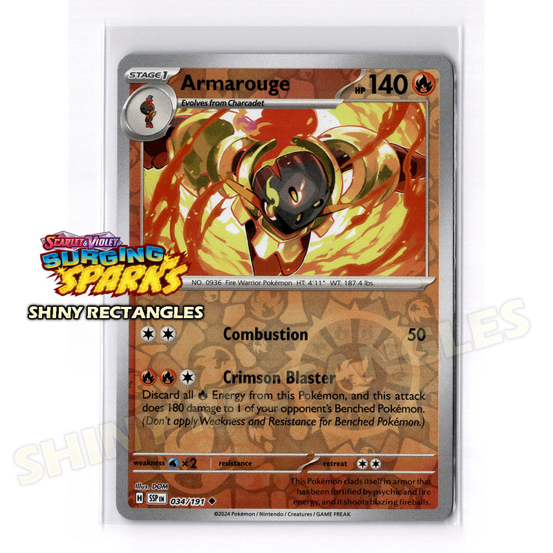 034/191 - Armarouge - Reverse Holo