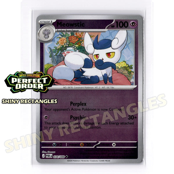 034/088 - Meowstic - Reverse Holo