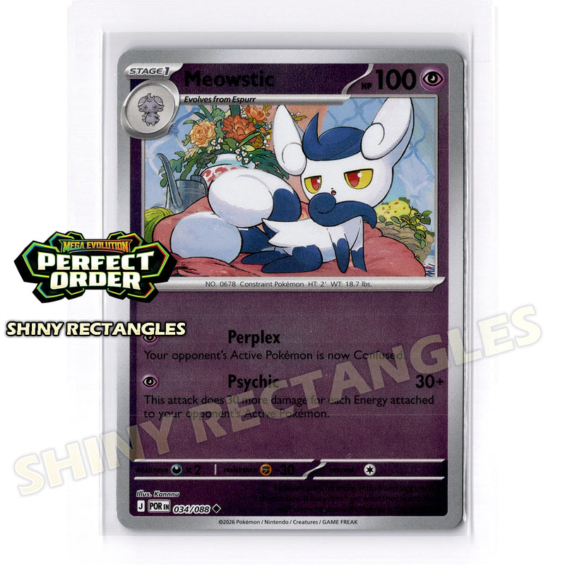 034/088 - Meowstic - Reverse Holo