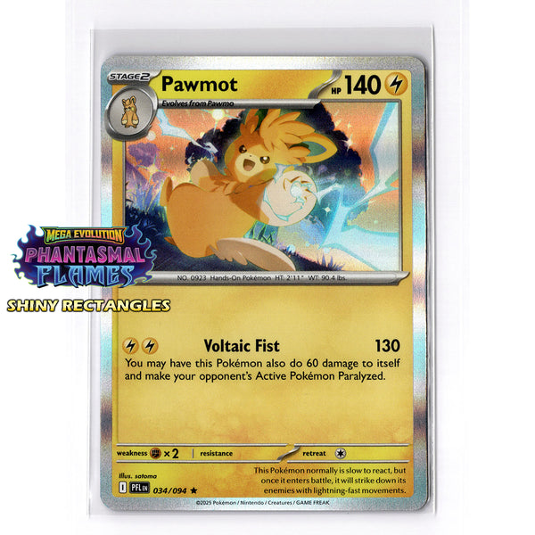 034/094 - Pawmot - Holofoil