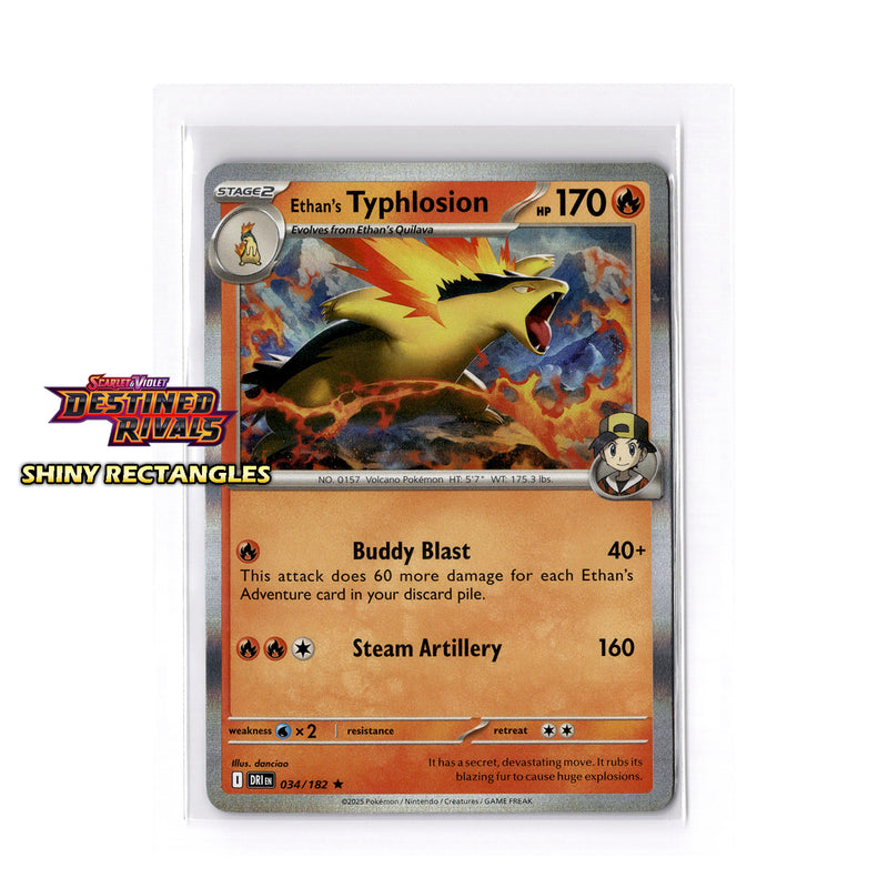 034/182 - Ethan's Typhlosion - Holofoil