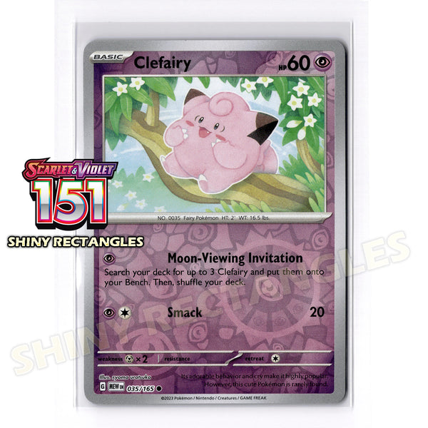 035/165 - Clefairy - Reverse Holo
