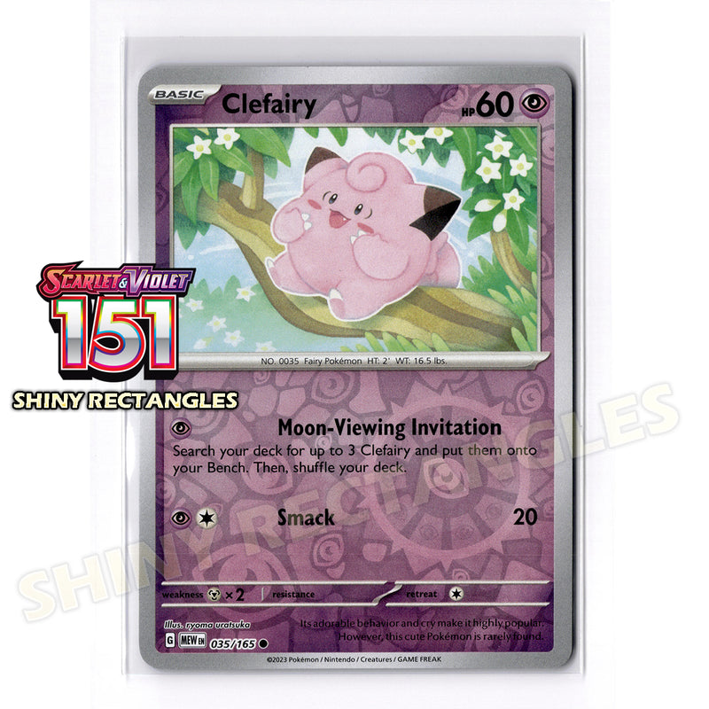 035/165 - Clefairy - Reverse Holo