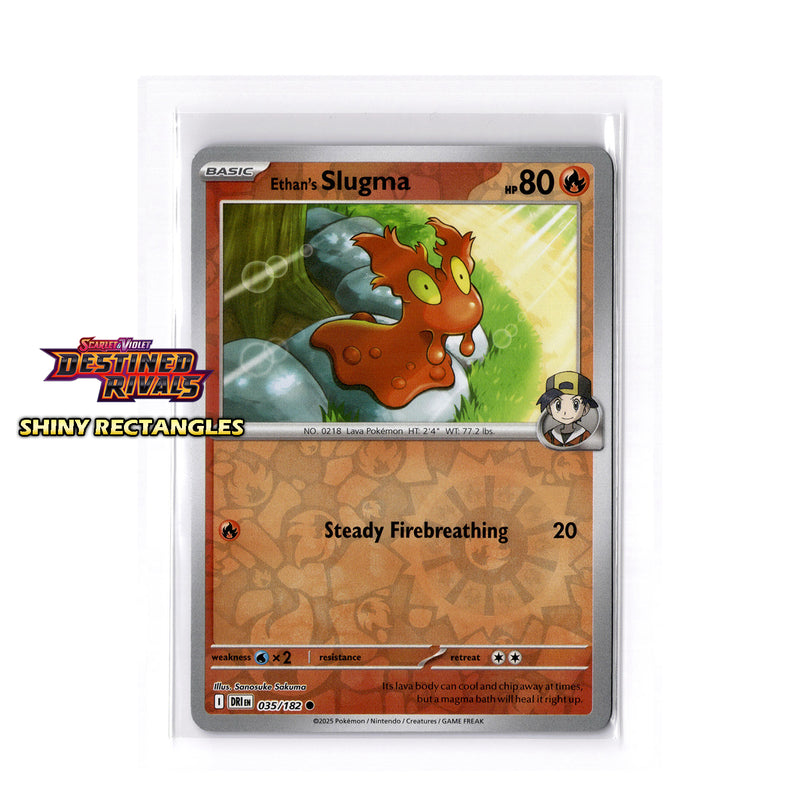 035/182 - Ethan's Slugma - Reverse Holo