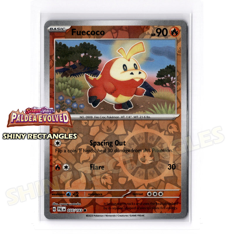 035/193 - Fuecoco - Reverse Holo