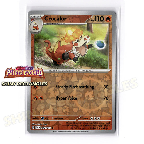 036/193 - Crocalor - Reverse Holo