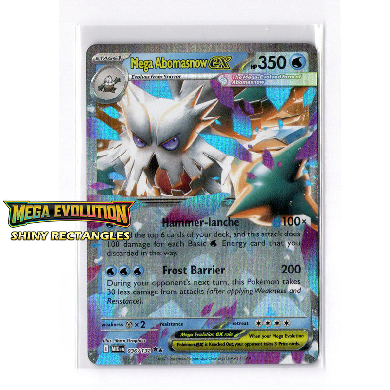 036/132 - Mega Abomasnow EX - Holofoil