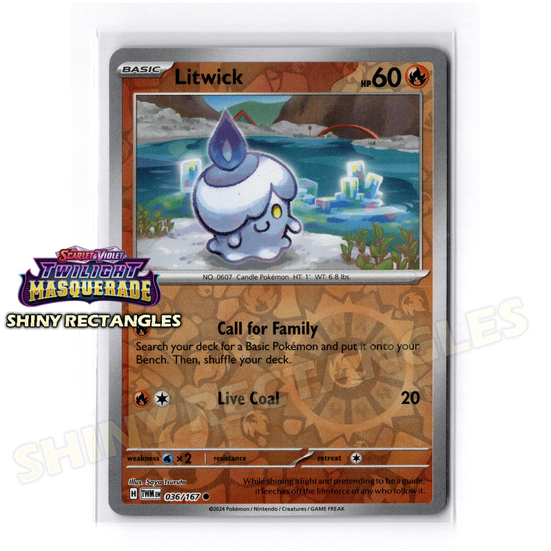 036/167 - Litwick - Reverse Holo