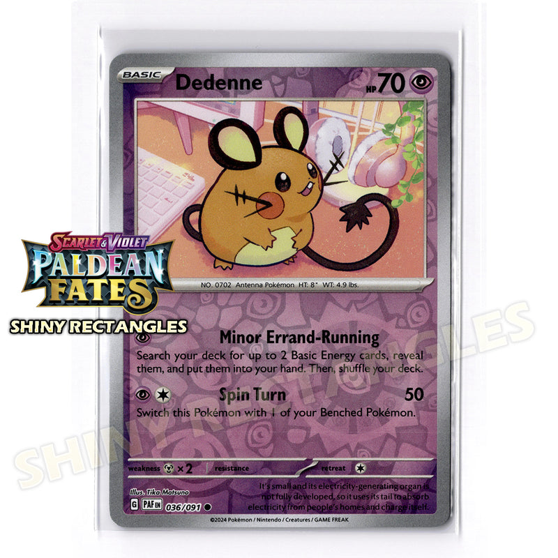 036/091 - Dedenne - Reverse Holo