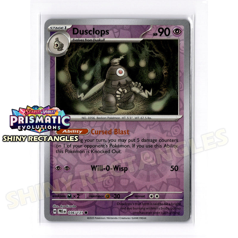 036/131 - Dusclops - Reverse Holo