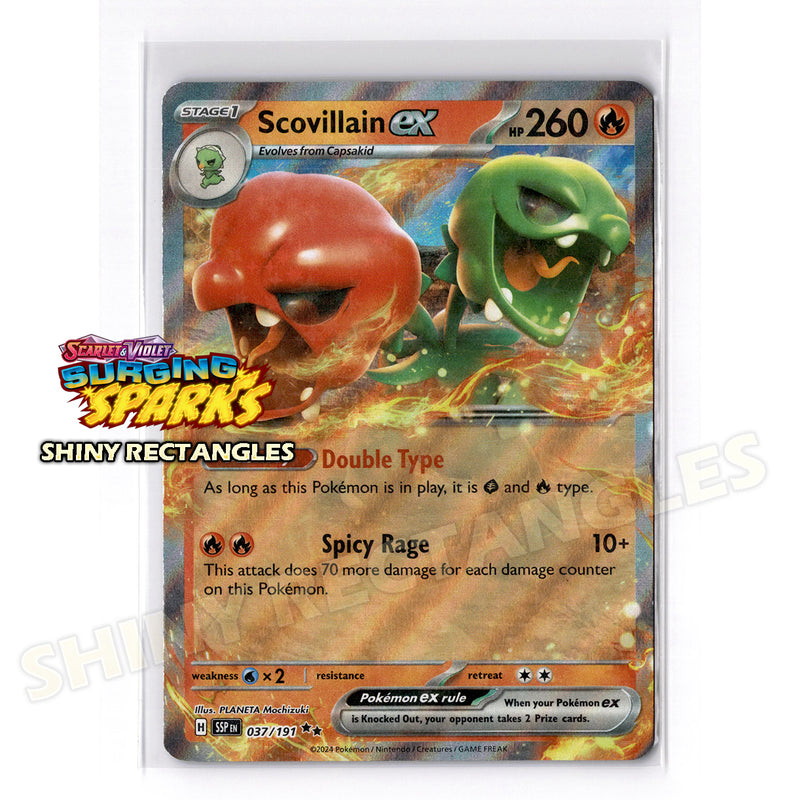 037/191 - Scovillain EX - Holofoil