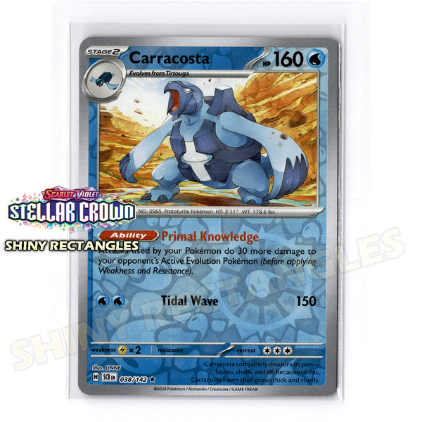 038/142 - Carracosta - Reverse Holo
