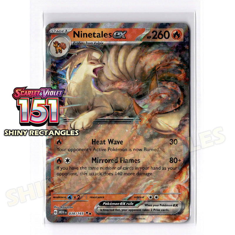 038/165 - Ninetales EX - Holofoil