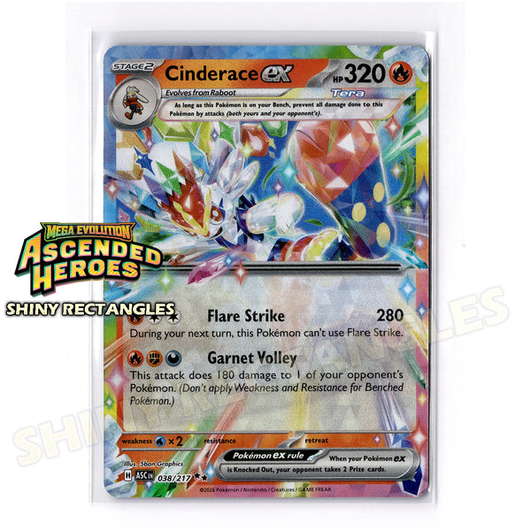 038/217 - Cinderace EX - Holofoil