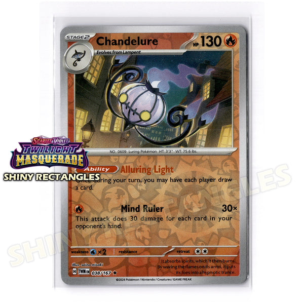 038/167 - Chandelure - Reverse Holo