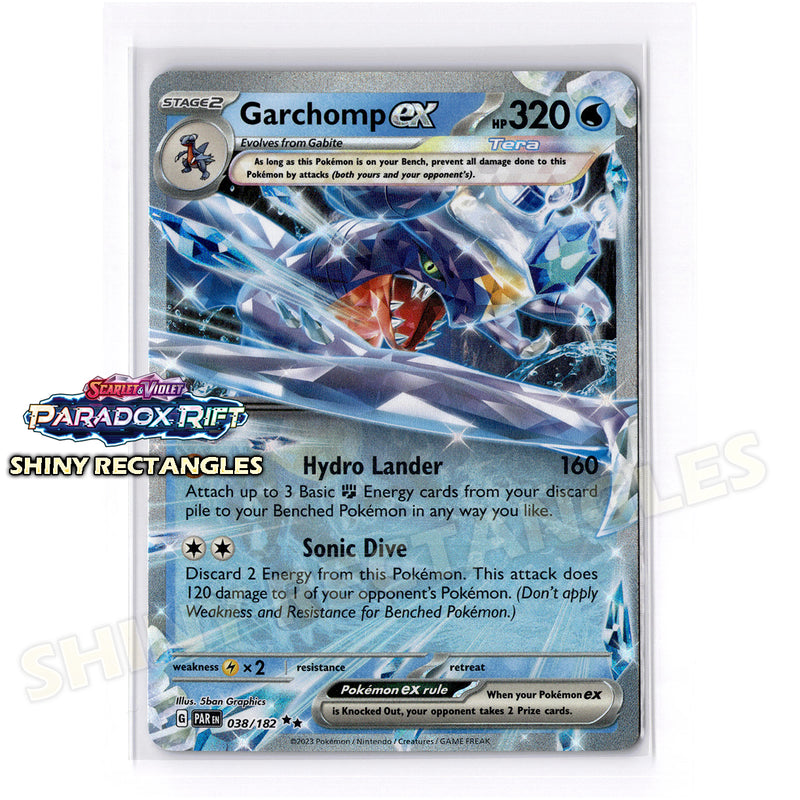 038/182 - Garchomp EX - Holofoil