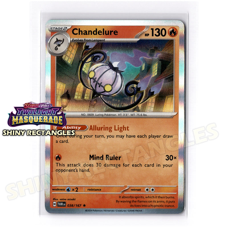038/167 - Chandelure - Holofoil