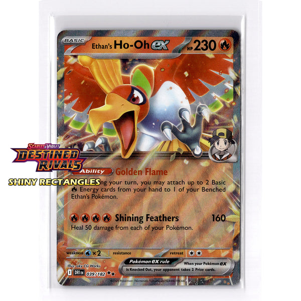 039/182 - Ethan's Ho-Oh EX - Holofoil