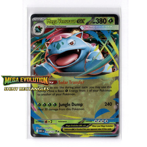 003/132 - Mega Venusaur EX - Holofoil