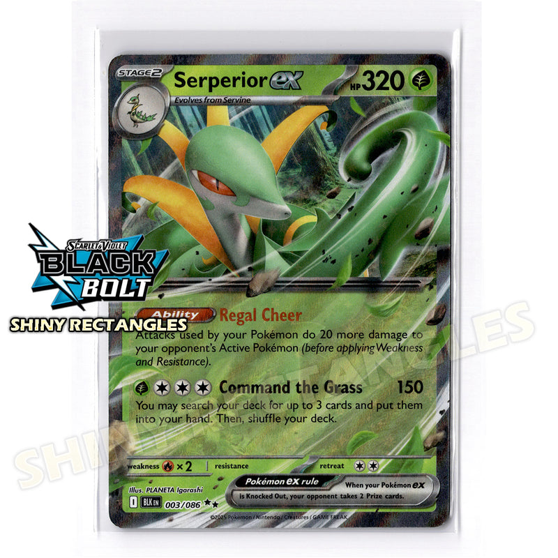003/086 - Serperior EX - Holofoil