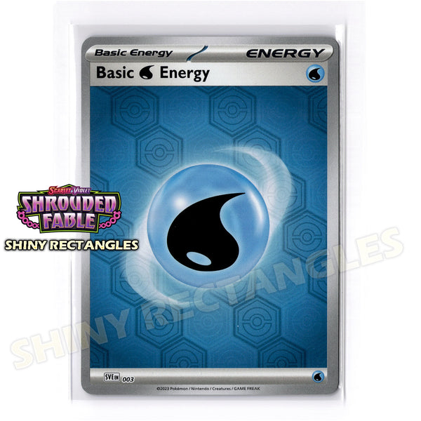 3 - Basic Water Energy - Reverse Holo