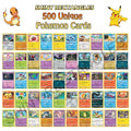 500 Pokemon Card Lot + 50 Holo, Rares, Reverse Foils EX V - Gift Box Collection